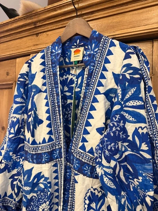 Farm Rio Tapestry Linen Maxi Dress - Picture 4 of 9